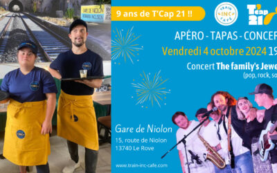 Apéro-Tapas pour fêter les 9 ans de T’Cap 21